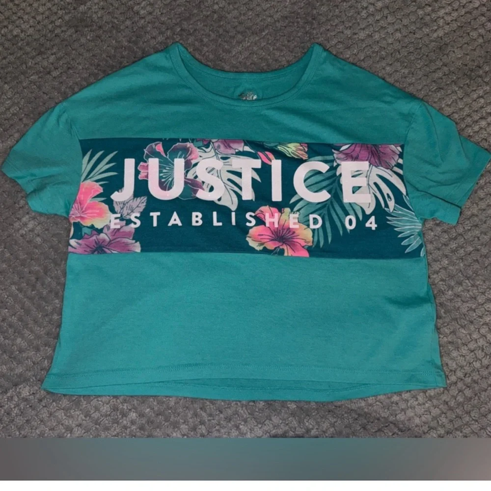 Justice girls graphic